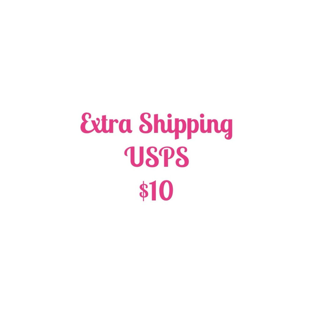 USPS Shipping Fee $10